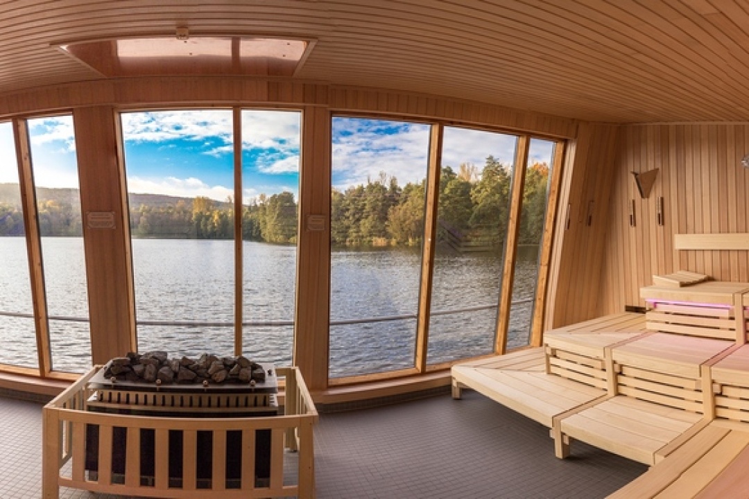Bild für Saunieren mit Seeblick